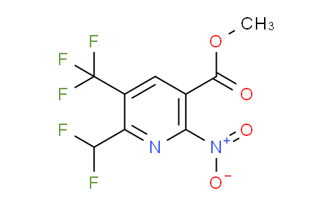 AM74172 | 1361901-14-5 | Methyl 2-(difluoromethyl)-6-nitro-3-(trifluoromethyl)pyridine-5-carboxylate