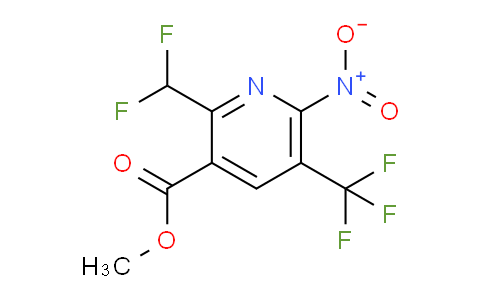 AM74175 | 1361769-47-2 | Methyl 2-(difluoromethyl)-6-nitro-5-(trifluoromethyl)pyridine-3-carboxylate