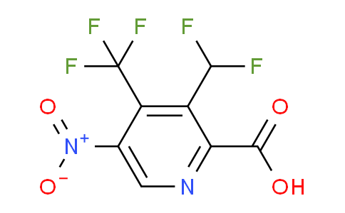 3-(Difluoromethyl)-5-nitro-4-(trifluoromethyl)pyridine-2-carboxylic acid
