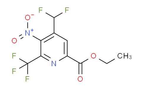 AM74198 | 1361867-16-4 | Ethyl 4-(difluoromethyl)-3-nitro-2-(trifluoromethyl)pyridine-6-carboxylate
