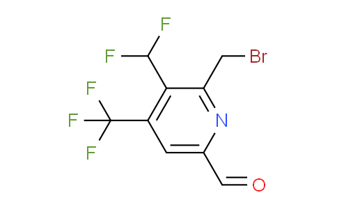 AM74199 | 1361907-38-1 | 2-(Bromomethyl)-3-(difluoromethyl)-4-(trifluoromethyl)pyridine-6-carboxaldehyde