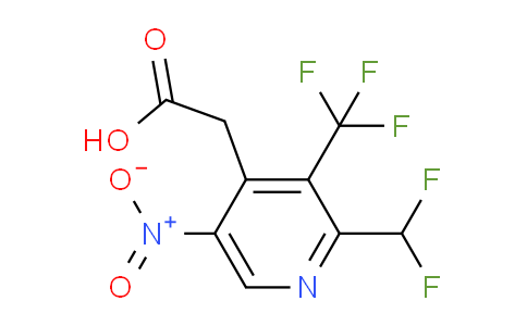 AM74200 | 1361793-06-7 | 2-(Difluoromethyl)-5-nitro-3-(trifluoromethyl)pyridine-4-acetic acid