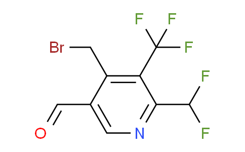 AM74223 | 1361888-24-5 | 4-(Bromomethyl)-2-(difluoromethyl)-3-(trifluoromethyl)pyridine-5-carboxaldehyde