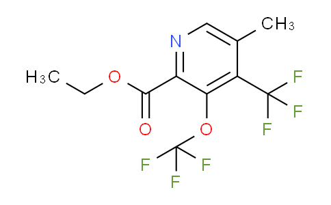 AM74232 | 1361786-43-7 | Ethyl 5-methyl-3-(trifluoromethoxy)-4-(trifluoromethyl)pyridine-2-carboxylate