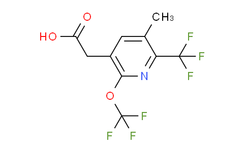 AM74235 | 1361775-84-9 | 3-Methyl-6-(trifluoromethoxy)-2-(trifluoromethyl)pyridine-5-acetic acid