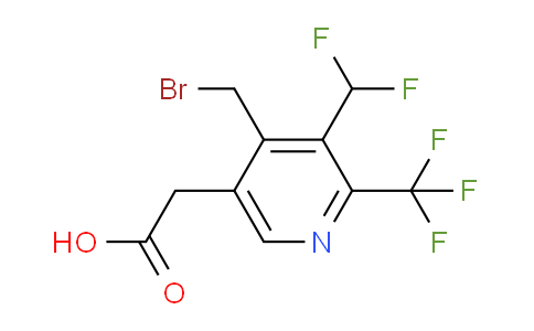 AM74241 | 1361787-88-3 | 4-(Bromomethyl)-3-(difluoromethyl)-2-(trifluoromethyl)pyridine-5-acetic acid