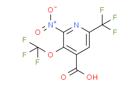 AM74257 | 1361795-25-6 | 2-Nitro-3-(trifluoromethoxy)-6-(trifluoromethyl)pyridine-4-carboxylic acid
