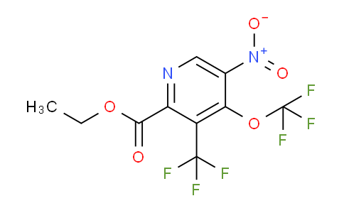 AM74262 | 1361805-73-3 | Ethyl 5-nitro-4-(trifluoromethoxy)-3-(trifluoromethyl)pyridine-2-carboxylate
