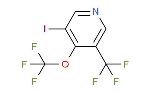 3-Iodo-4-(trifluoromethoxy)-5-(trifluoromethyl)pyridine