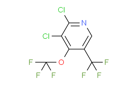 2,3-Dichloro-4-(trifluoromethoxy)-5-(trifluoromethyl)pyridine