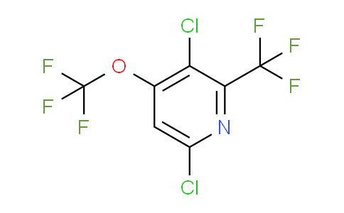 AM74281 | 1804562-26-2 | 3,6-Dichloro-4-(trifluoromethoxy)-2-(trifluoromethyl)pyridine