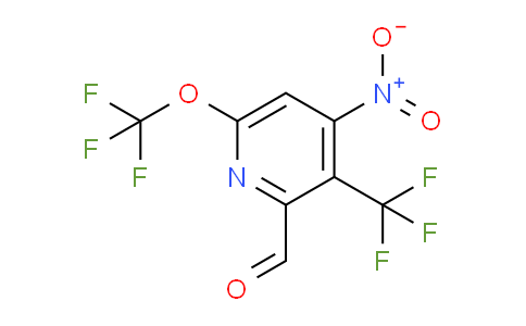 AM74287 | 1361875-53-7 | 4-Nitro-6-(trifluoromethoxy)-3-(trifluoromethyl)pyridine-2-carboxaldehyde