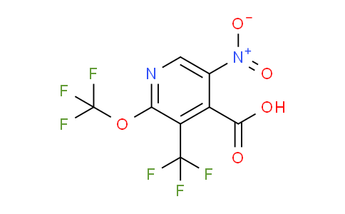 AM74293 | 1361834-29-8 | 5-Nitro-2-(trifluoromethoxy)-3-(trifluoromethyl)pyridine-4-carboxylic acid