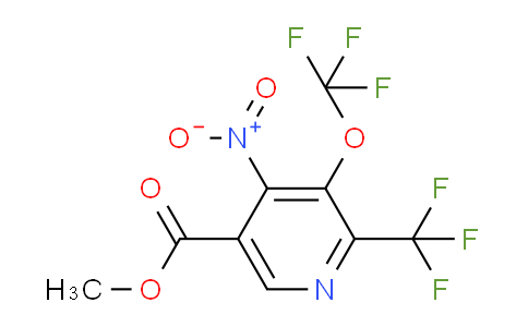 AM74295 | 1361792-11-1 | Methyl 4-nitro-3-(trifluoromethoxy)-2-(trifluoromethyl)pyridine-5-carboxylate