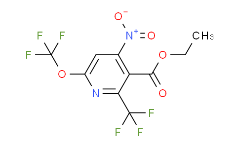 AM74299 | 1361733-48-3 | Ethyl 4-nitro-6-(trifluoromethoxy)-2-(trifluoromethyl)pyridine-3-carboxylate