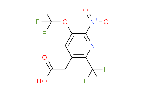 AM74301 | 1361834-90-3 | 2-Nitro-3-(trifluoromethoxy)-6-(trifluoromethyl)pyridine-5-acetic acid