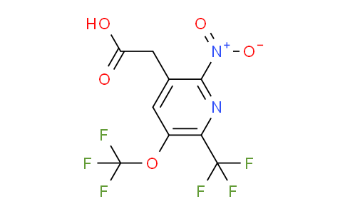 AM74302 | 1361775-23-6 | 2-Nitro-5-(trifluoromethoxy)-6-(trifluoromethyl)pyridine-3-acetic acid