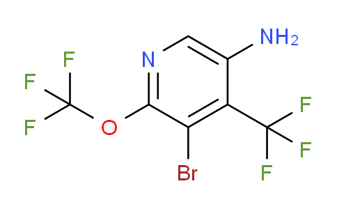 AM74304 | 1803675-95-7 | 5-Amino-3-bromo-2-(trifluoromethoxy)-4-(trifluoromethyl)pyridine