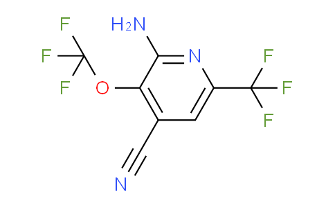 AM74310 | 1803471-48-8 | 2-Amino-4-cyano-3-(trifluoromethoxy)-6-(trifluoromethyl)pyridine