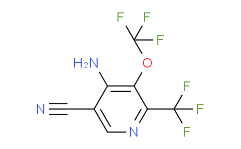 AM74318 | 1803635-83-7 | 4-Amino-5-cyano-3-(trifluoromethoxy)-2-(trifluoromethyl)pyridine
