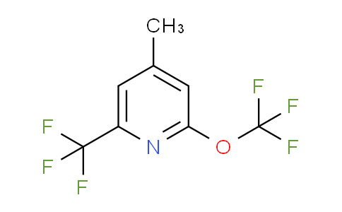 AM74321 | 1803486-59-0 | 4-Methyl-2-(trifluoromethoxy)-6-(trifluoromethyl)pyridine