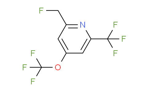 2-(Fluoromethyl)-4-(trifluoromethoxy)-6-(trifluoromethyl)pyridine