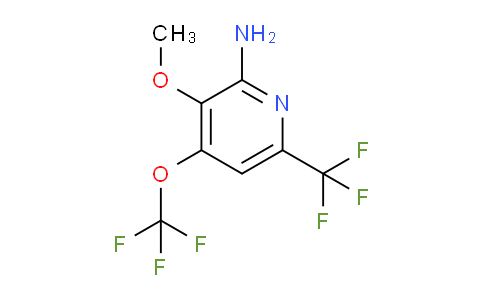 2-Amino-3-methoxy-4-(trifluoromethoxy)-6-(trifluoromethyl)pyridine
