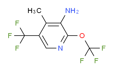 AM74332 | 1803645-13-7 | 3-Amino-4-methyl-2-(trifluoromethoxy)-5-(trifluoromethyl)pyridine