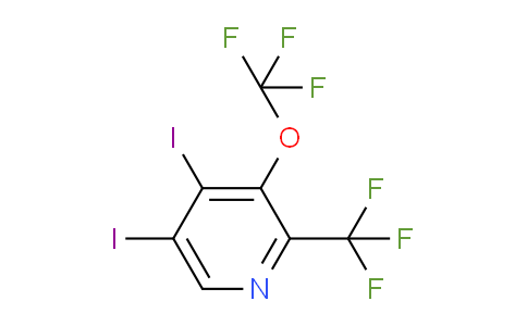 AM74343 | 1804291-20-0 | 4,5-Diiodo-3-(trifluoromethoxy)-2-(trifluoromethyl)pyridine