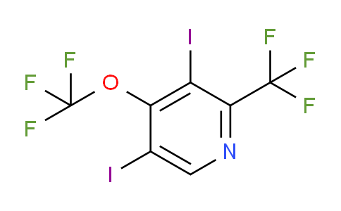 AM74345 | 1804499-72-6 | 3,5-Diiodo-4-(trifluoromethoxy)-2-(trifluoromethyl)pyridine