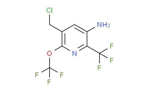 AM74349 | 1804535-46-3 | 3-Amino-5-(chloromethyl)-6-(trifluoromethoxy)-2-(trifluoromethyl)pyridine