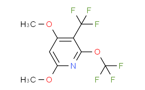 AM74352 | 1803978-88-2 | 4,6-Dimethoxy-2-(trifluoromethoxy)-3-(trifluoromethyl)pyridine