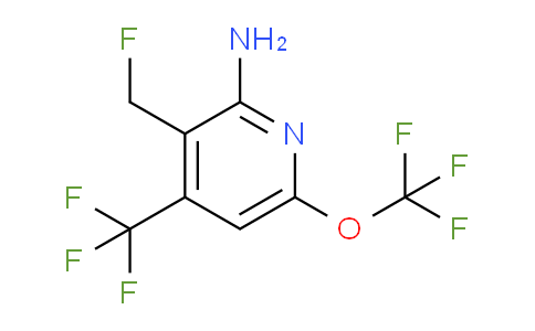 AM74353 | 1804472-90-9 | 2-Amino-3-(fluoromethyl)-6-(trifluoromethoxy)-4-(trifluoromethyl)pyridine