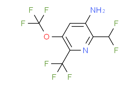 AM74359 | 1803994-05-9 | 3-Amino-2-(difluoromethyl)-5-(trifluoromethoxy)-6-(trifluoromethyl)pyridine