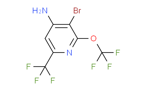 AM74360 | 1803548-52-8 | 4-Amino-3-bromo-2-(trifluoromethoxy)-6-(trifluoromethyl)pyridine