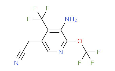 AM74365 | 1803919-37-0 | 3-Amino-2-(trifluoromethoxy)-4-(trifluoromethyl)pyridine-5-acetonitrile