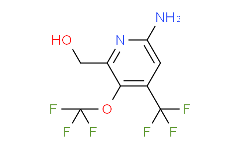 AM74367 | 1804032-34-5 | 6-Amino-3-(trifluoromethoxy)-4-(trifluoromethyl)pyridine-2-methanol