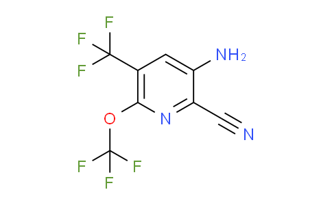 AM74375 | 1803635-67-7 | 3-Amino-2-cyano-6-(trifluoromethoxy)-5-(trifluoromethyl)pyridine