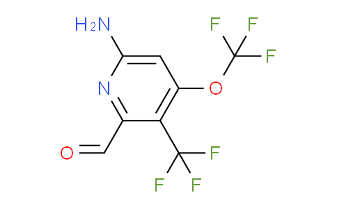 AM74378 | 1804536-65-9 | 6-Amino-4-(trifluoromethoxy)-3-(trifluoromethyl)pyridine-2-carboxaldehyde