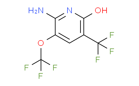 2-Amino-6-hydroxy-3-(trifluoromethoxy)-5-(trifluoromethyl)pyridine