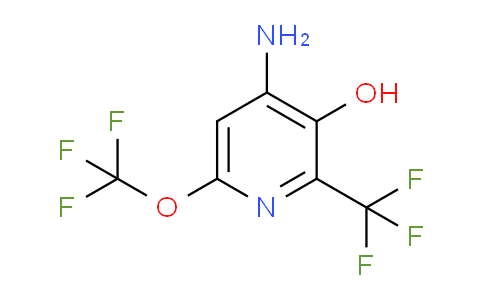 AM74389 | 1803984-69-1 | 4-Amino-3-hydroxy-6-(trifluoromethoxy)-2-(trifluoromethyl)pyridine
