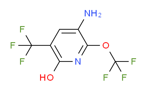 AM74391 | 1806014-37-8 | 3-Amino-6-hydroxy-2-(trifluoromethoxy)-5-(trifluoromethyl)pyridine