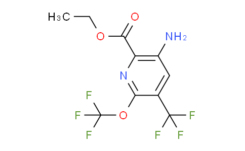 AM74395 | 1806212-96-3 | Ethyl 5-amino-2-(trifluoromethoxy)-3-(trifluoromethyl)pyridine-6-carboxylate