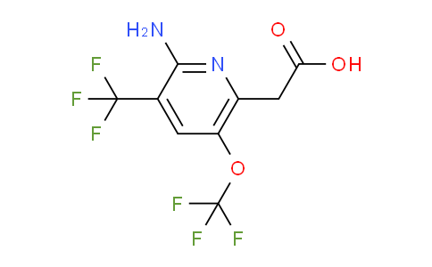 AM74397 | 1803576-06-8 | 2-Amino-5-(trifluoromethoxy)-3-(trifluoromethyl)pyridine-6-acetic acid