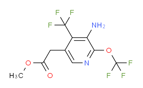 AM74406 | 1806190-83-9 | Methyl 3-amino-2-(trifluoromethoxy)-4-(trifluoromethyl)pyridine-5-acetate