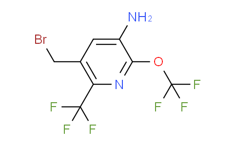 AM74411 | 1804013-03-3 | 3-Amino-5-(bromomethyl)-2-(trifluoromethoxy)-6-(trifluoromethyl)pyridine