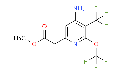 AM74412 | 1806213-60-4 | Methyl 4-amino-2-(trifluoromethoxy)-3-(trifluoromethyl)pyridine-6-acetate