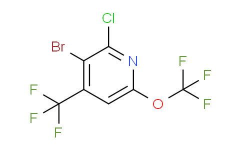AM74415 | 1804378-63-9 | 3-Bromo-2-chloro-6-(trifluoromethoxy)-4-(trifluoromethyl)pyridine