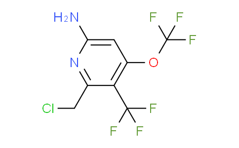 AM74416 | 1803653-73-7 | 6-Amino-2-(chloromethyl)-4-(trifluoromethoxy)-3-(trifluoromethyl)pyridine