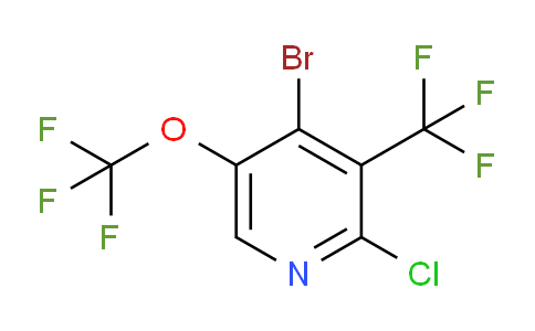 AM74417 | 1806081-99-1 | 4-Bromo-2-chloro-5-(trifluoromethoxy)-3-(trifluoromethyl)pyridine